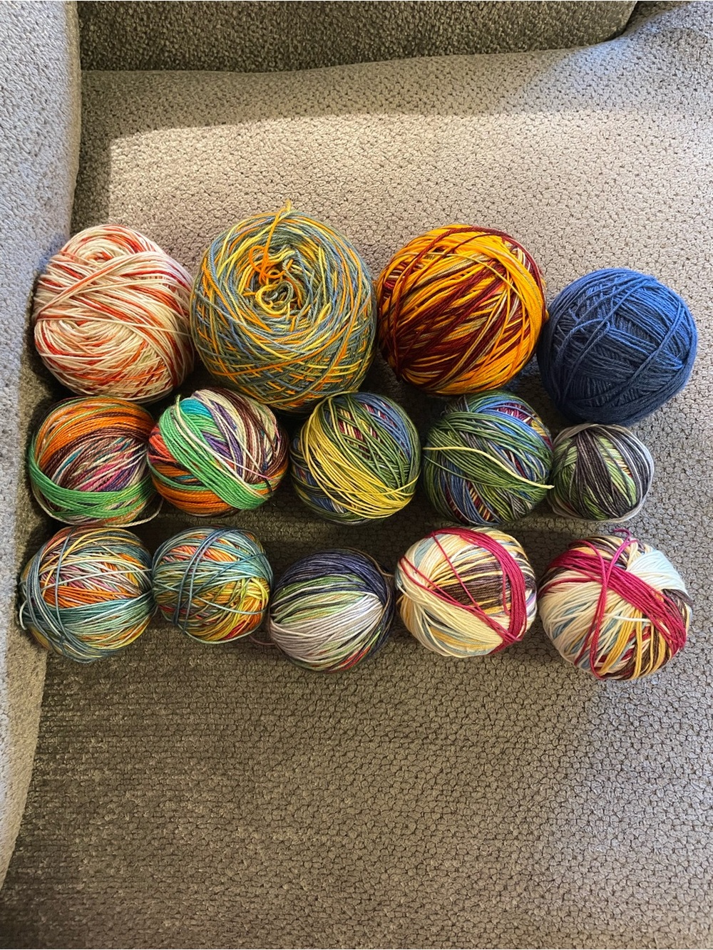 Superwash Merino Wool & Nylon Fingering Weight Yarn 14 Spools Included